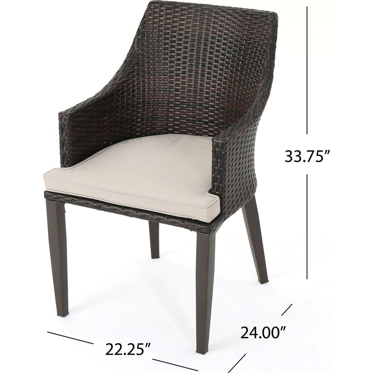 HILLHURST CHAIR - BROWN MP2 Set of 2