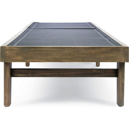 SUMMERLAND CHAISE LOUNGE - DARK GREY MESH