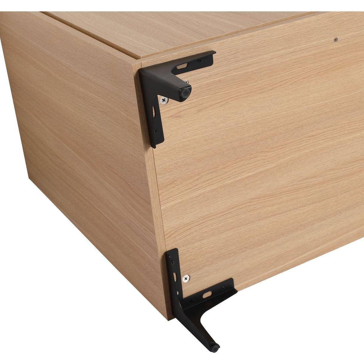 30 Inch Bathroom Vanity Base without basin, Storage Cabinet with Doors, engineering wood