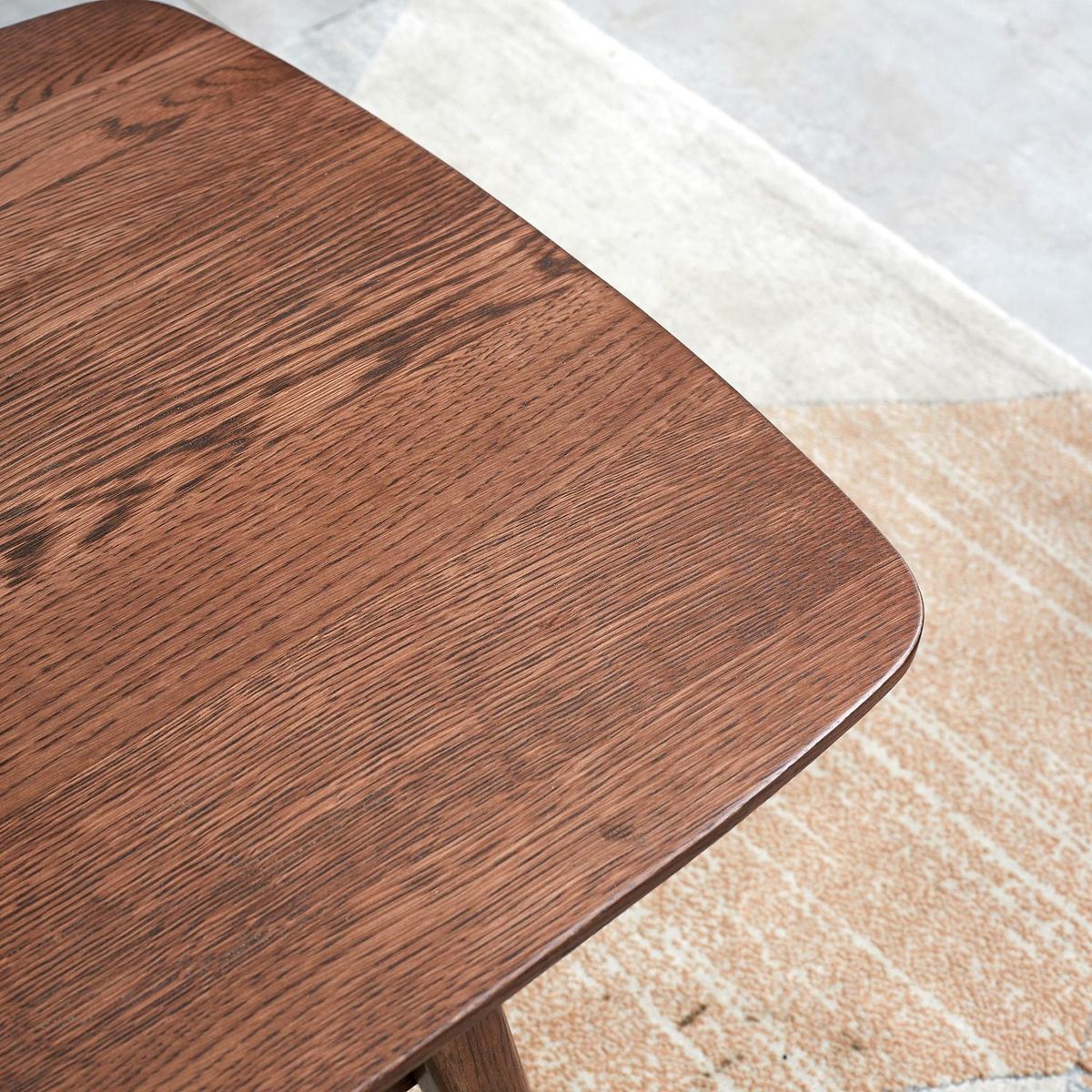 Center Table Low Table 100% Solid Oak Wood Top Plate Desk Coffee Table Width 120 x Depth 56 x Height 44 cm Study Desk Work From Home Easy To Assemble Walnut Color Wood With Storage Shelf