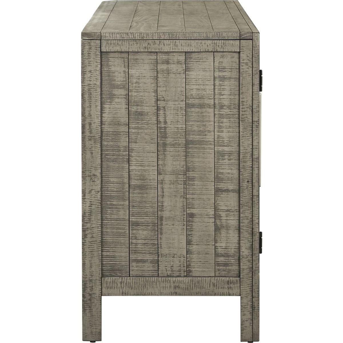 Designed Storage Cabinet Sideboard with MDF+Pine veneer, Adjustable Shelves, Suitable for Living Rooms, Entrance and Study Rooms.