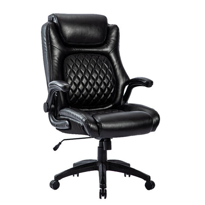 Big & Tall 400lb Ergonomic Leather Office Chair Executive Desk Chair