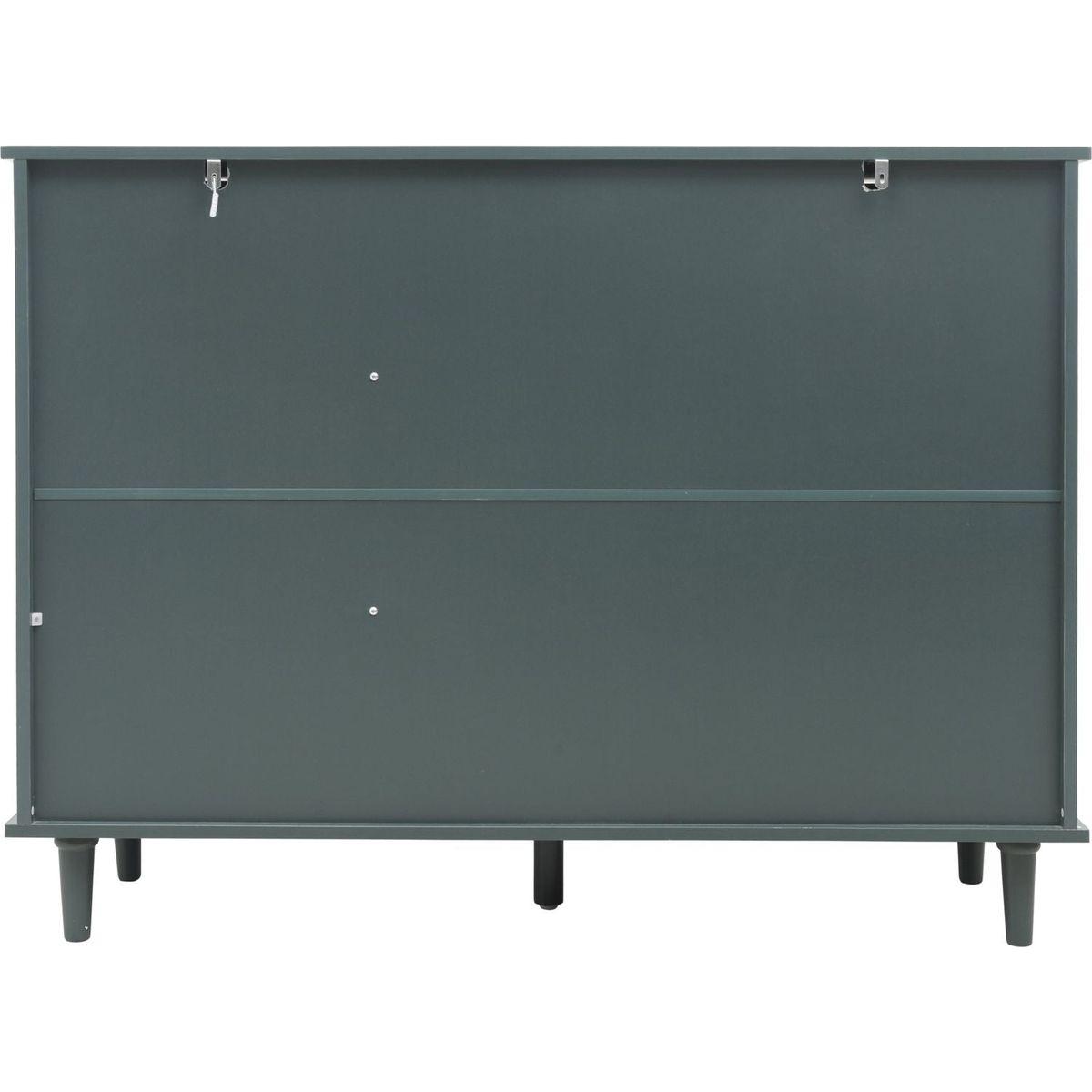 3 Door 3 Drawer Cabinet, American Furniture, Suitable for Bedroom, Living Room, Study