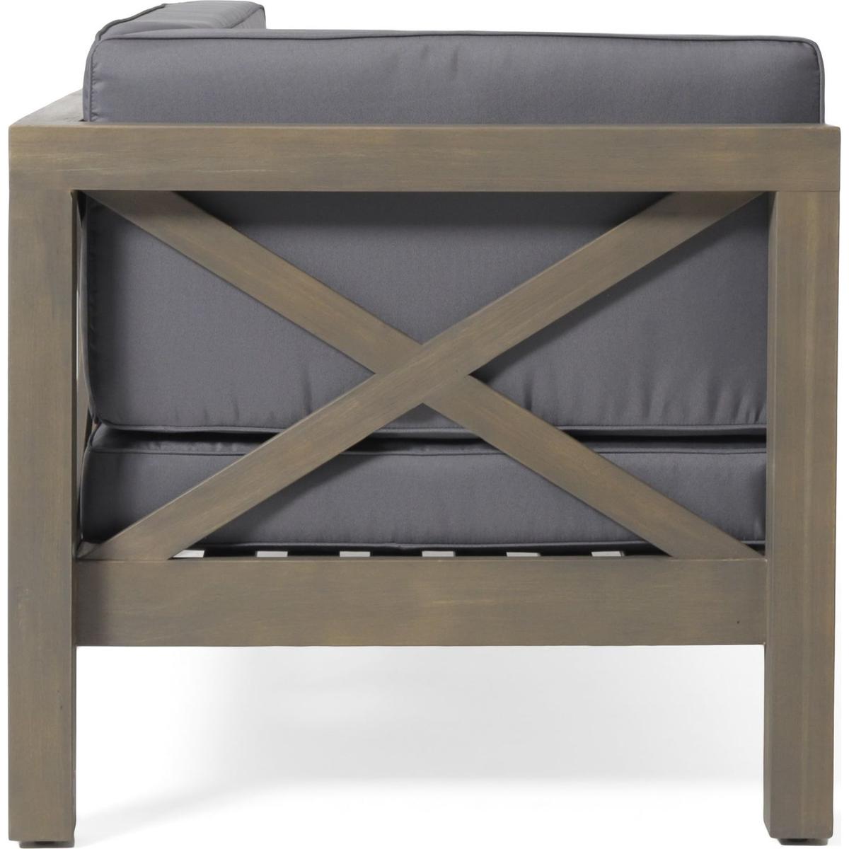 BRAVA X-BACK LEFT CORNER BENCH OF SET 2