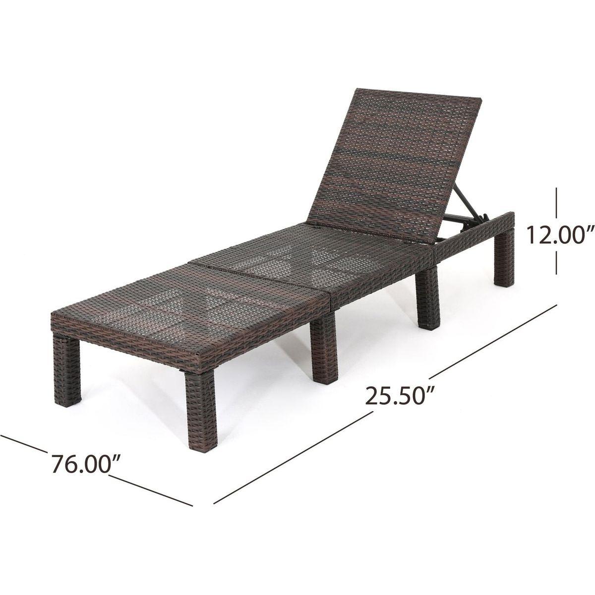 JAMAICA CHAISE LOUNGE WITHOUT CUSHION