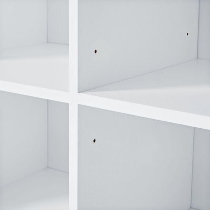 Bathroom Storage Cabinet with Doors and Drawers, Multiple Storage Space, Freestanding Style, Open Shelve, Adjustable Shelf, White