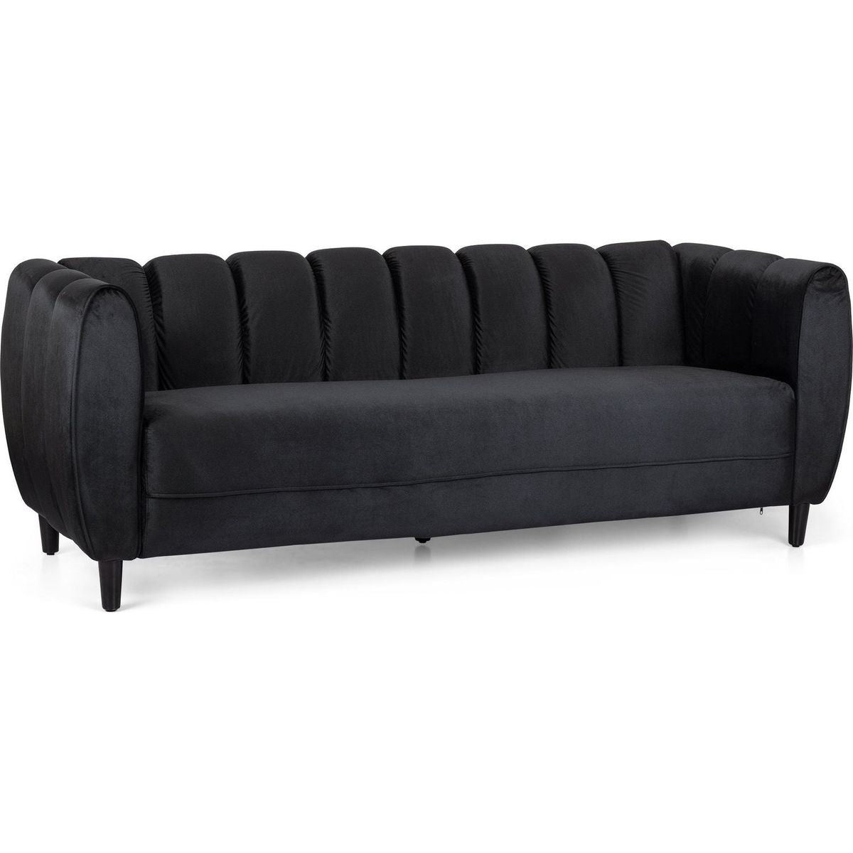 Miranda Velvet 3-Seater Sofa