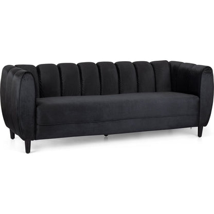 Miranda Velvet 3-Seater Sofa