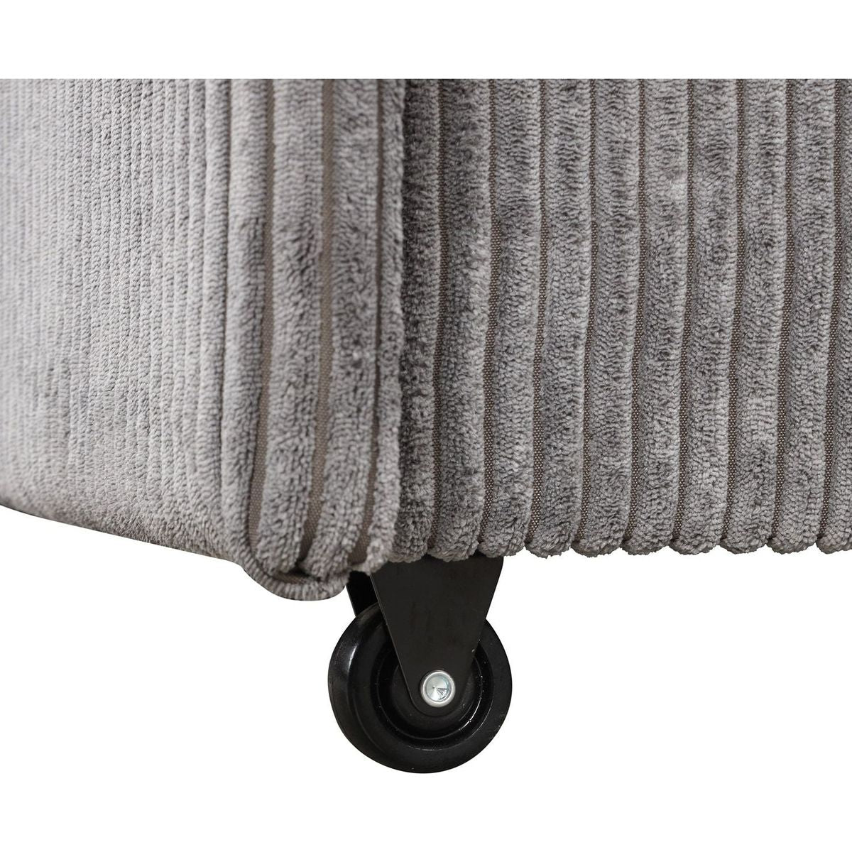 Upholstery Sleeper Sectional Sofa with Storage Bags and 2 cup holders on Arms