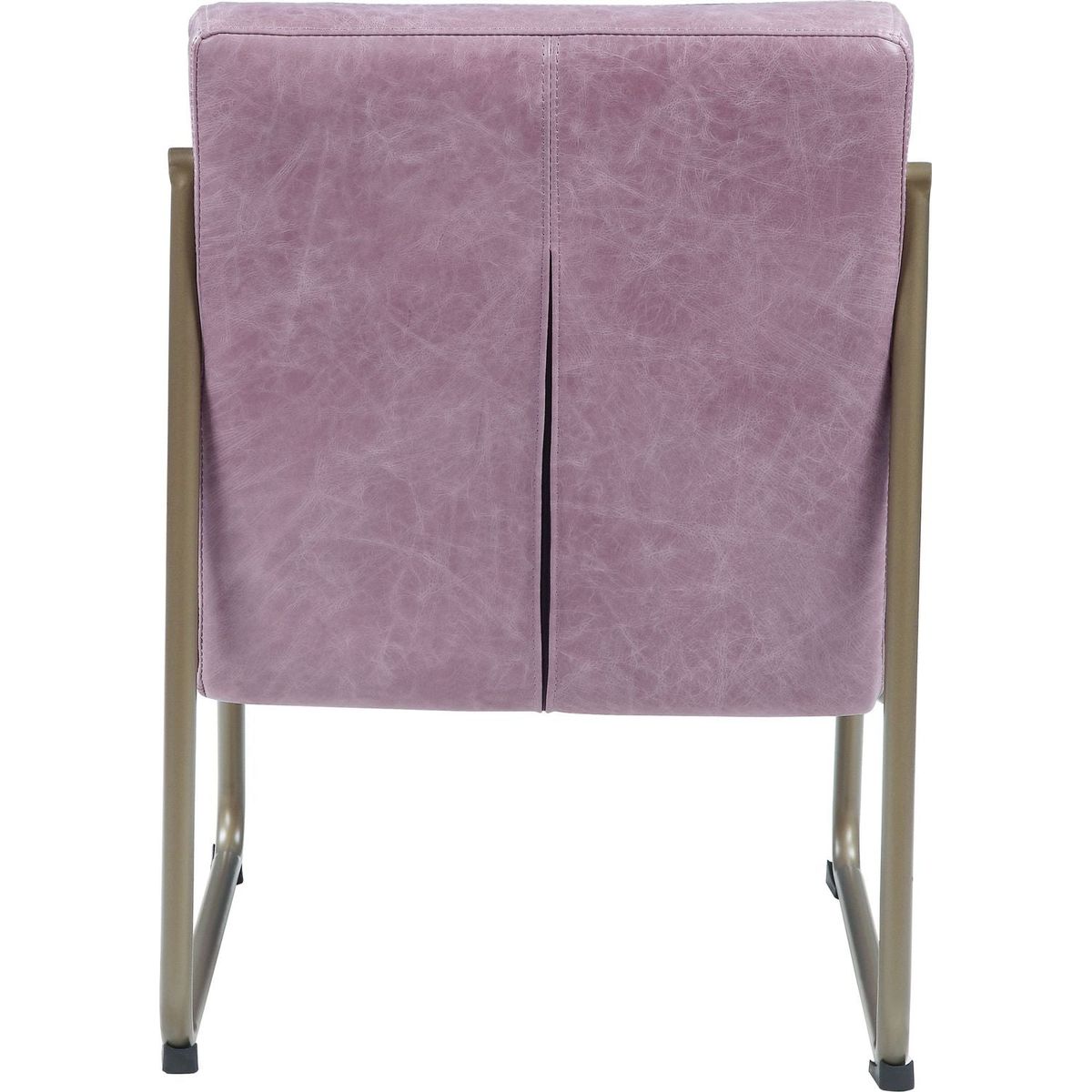 Loria Accent Chair in Wisteria Top Grain Leather