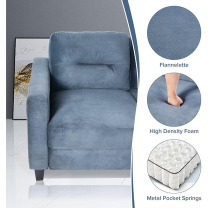 Couch Comfortable Sectional Couches and Sofas for Living Room Bedroom Office Small Space