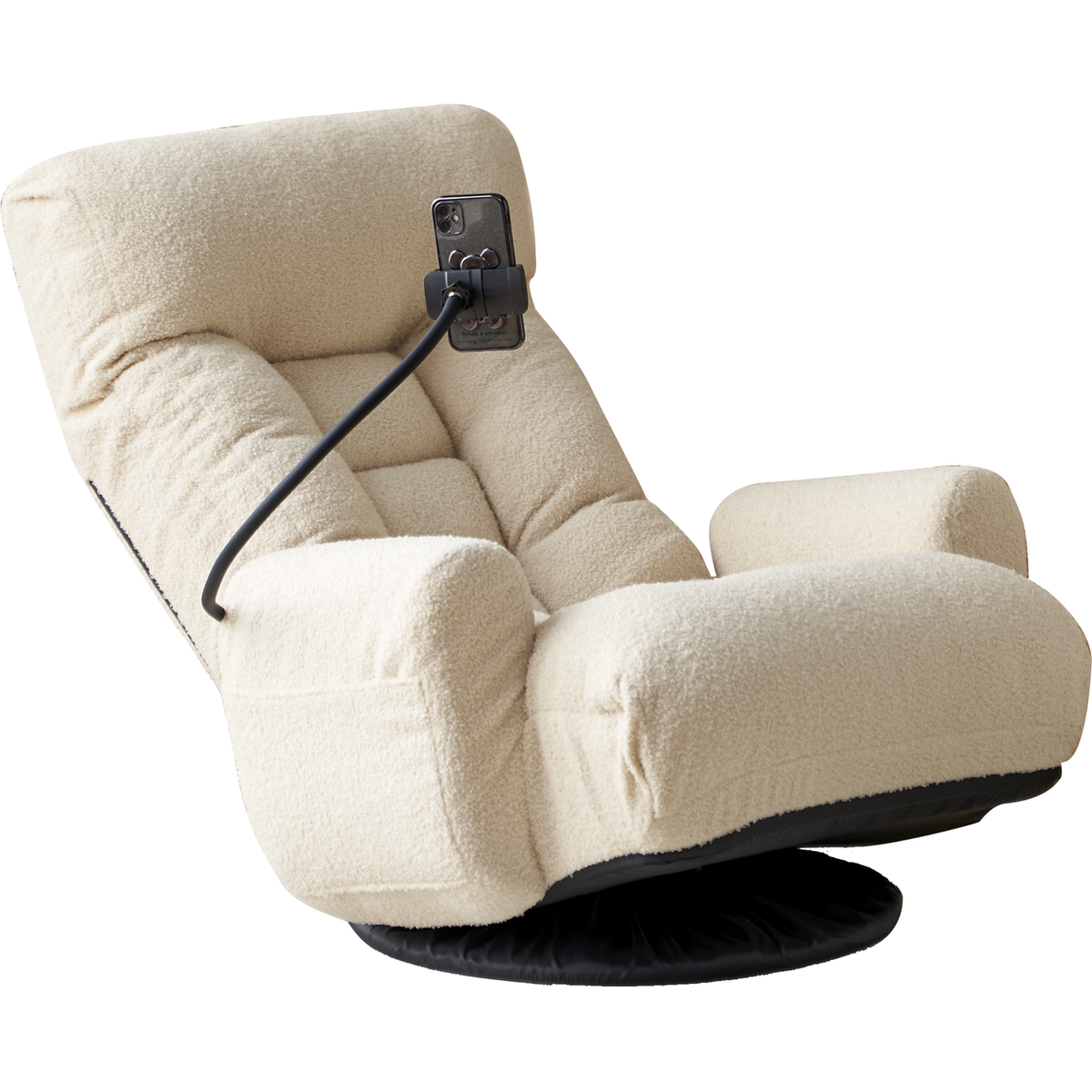 Adjustable head and waist, game chair, lounge chair in the living room, 360 degree rotatable sofa chair,Rotatable seat Leisure Chair deck chair