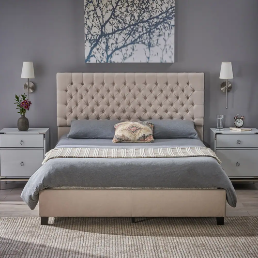 SCOUT FULLY UPHOLSTERED QUEEN WHOLE BED