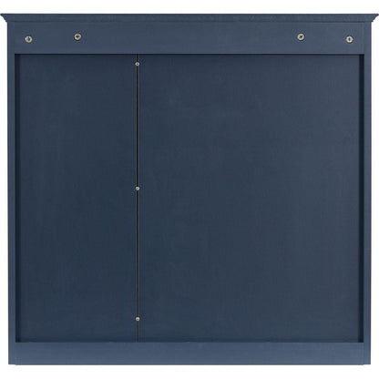 30" x 28" Medicine Cabinet, Wall Mounted Bathroom Storage Cabinet, Modern Bathroom Wall Cabinet with Mirror,Medicine Cabinet, Mirror Cabinet with 3 Open Shelves (Not Include Bathroom Vanity)