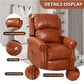 Lehboson Lift Chair Recliners, Electric Power Recliner Chair Sofa for Elderly, (Caramel)