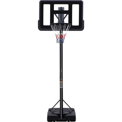 Teenagers Portable Basketball Hoop Height Adjustable basketball hoop stand 7.5ft - 10ft with 44 Inch Backboard and Wheels for Adults Teens