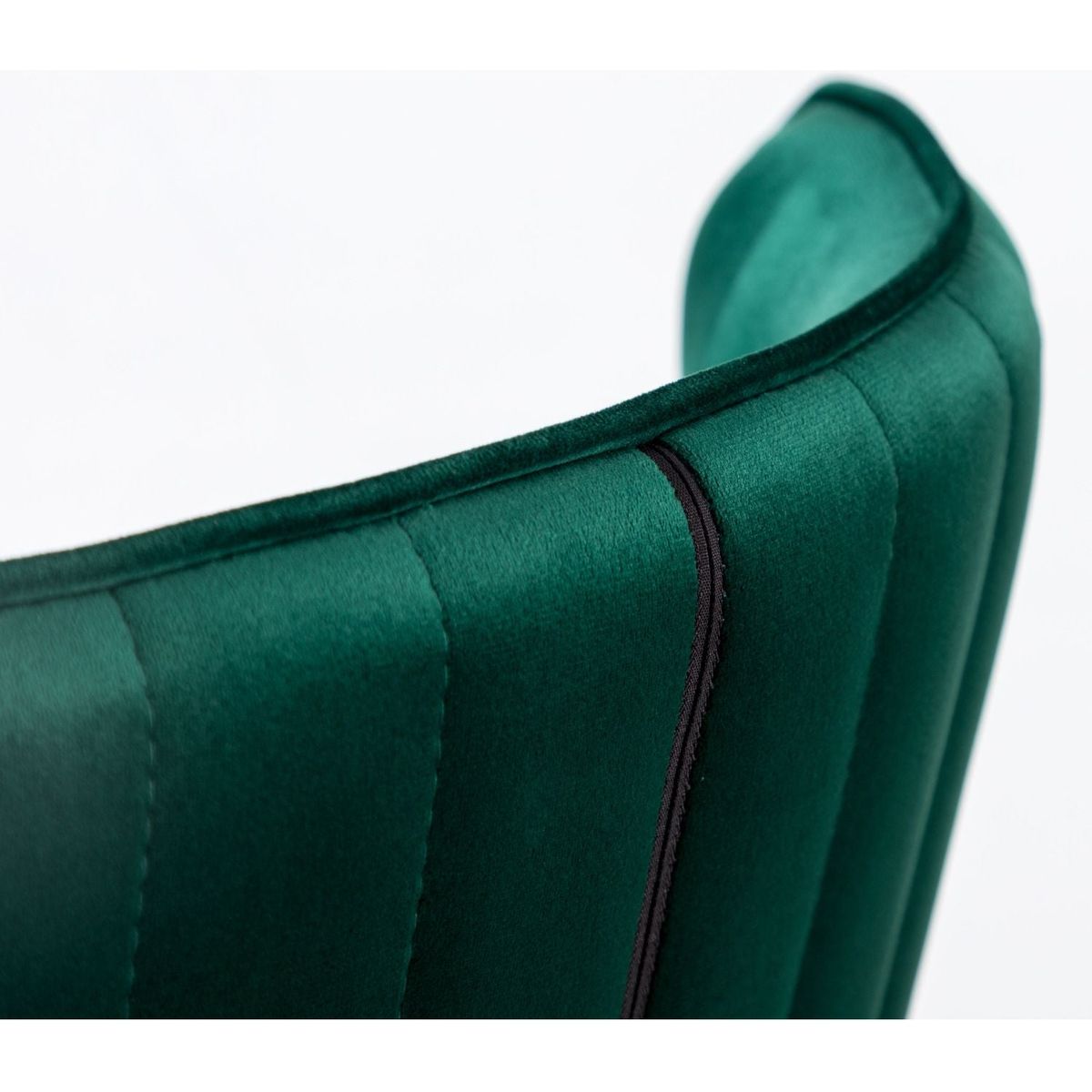 Leland Fabric Upholstered Wingback Bar Stools, Set of 2, Green