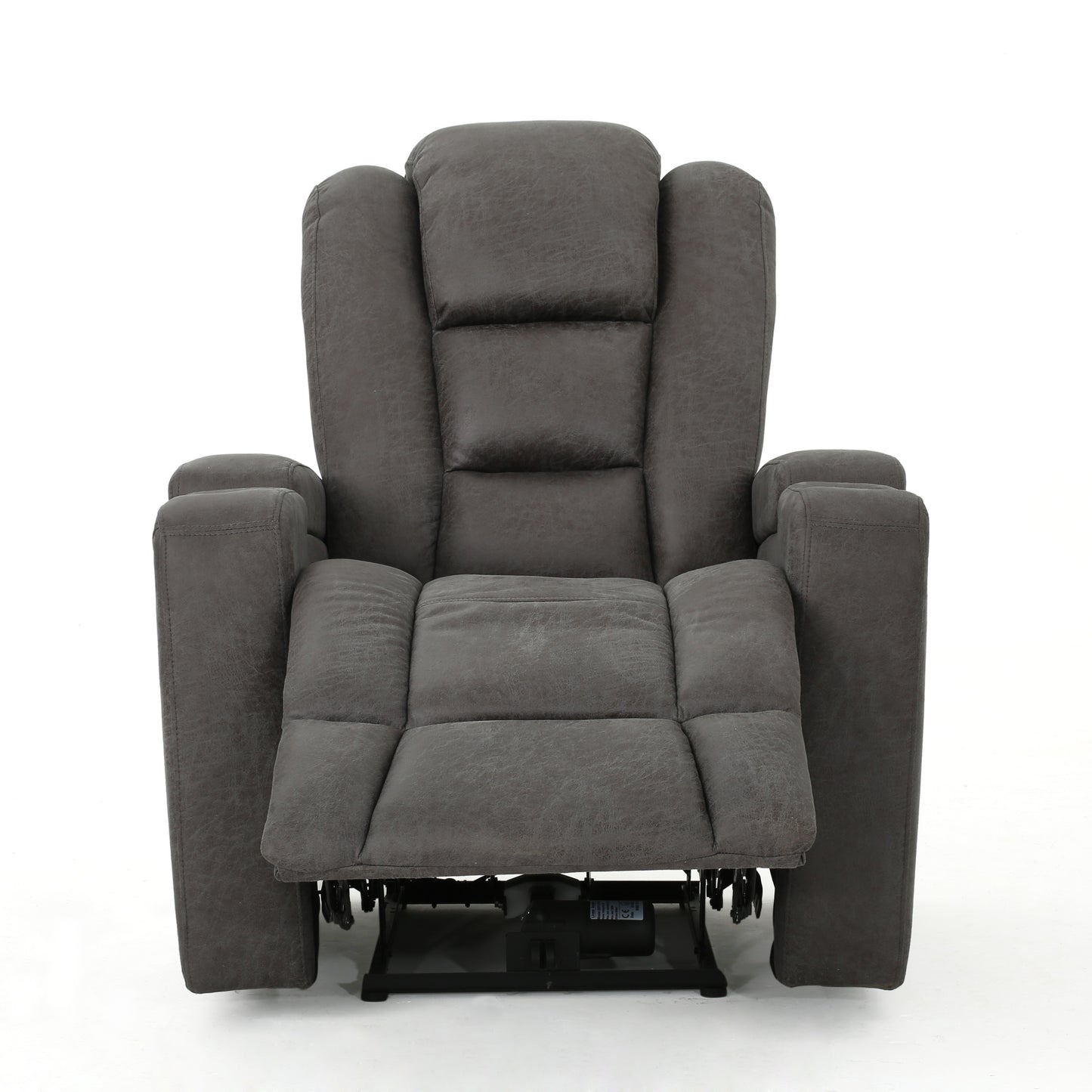 33" Wide Power Standard Recliner Chair with Arm Storage with USB