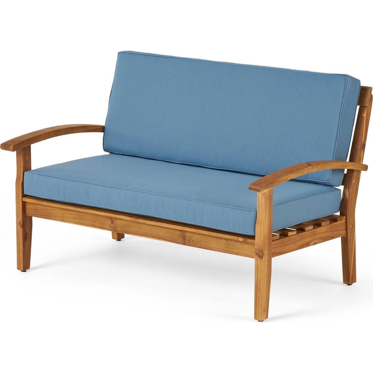 LOVE SEAT + COFFEE TABLE