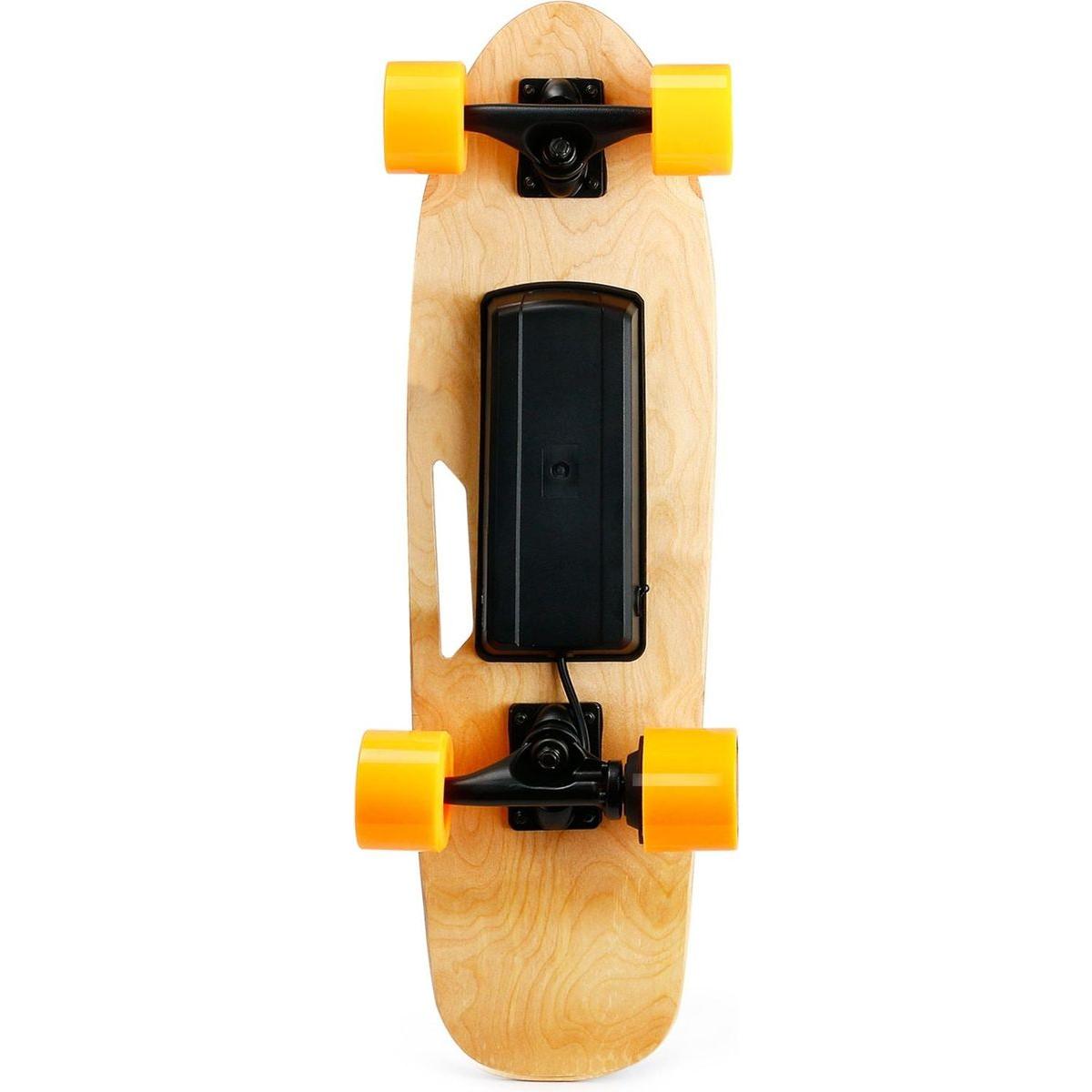 Small Electric Skateboard with Remote Control, 350W, Max 10 MPH, 7 Layers Maple E-Skateboard, load up to 100kg for Adult, Teens, and Kids
