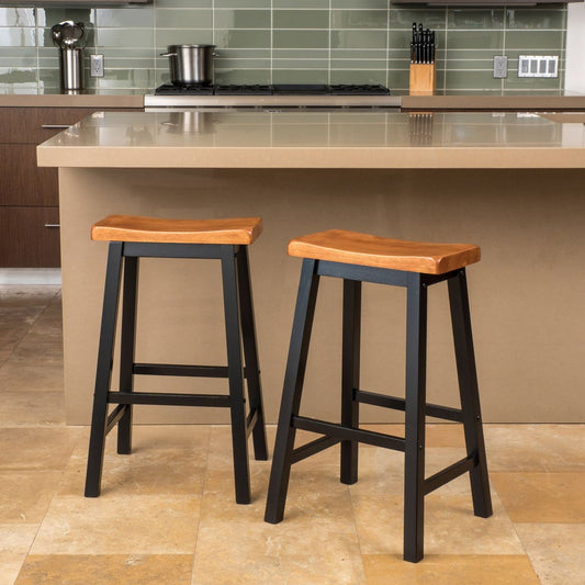 Wood 29' SADDLE STOOL
