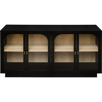 Storage Cabinet with Acrylic Door for Living Room, Dining Room, Study