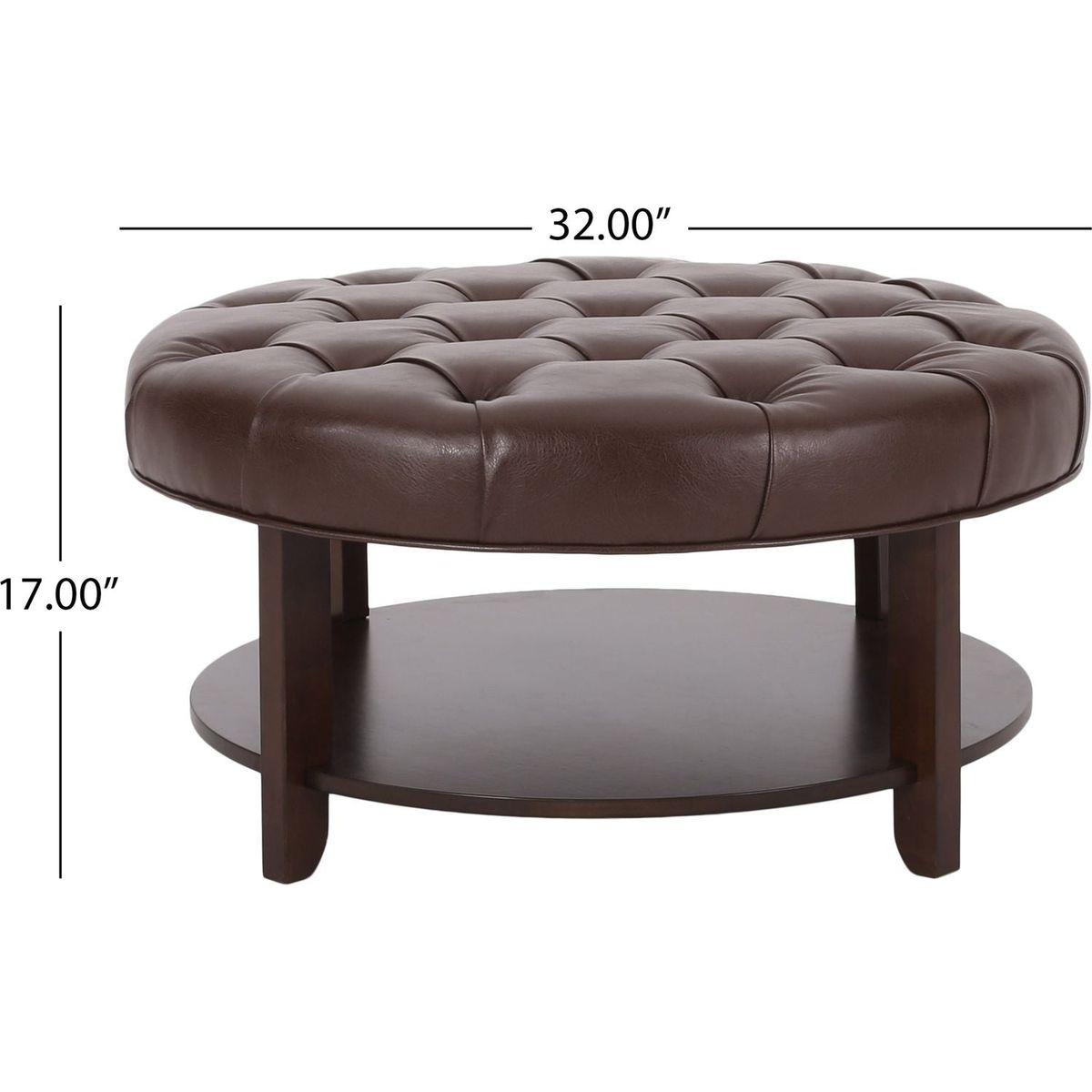 ROUND OTTOMAN
