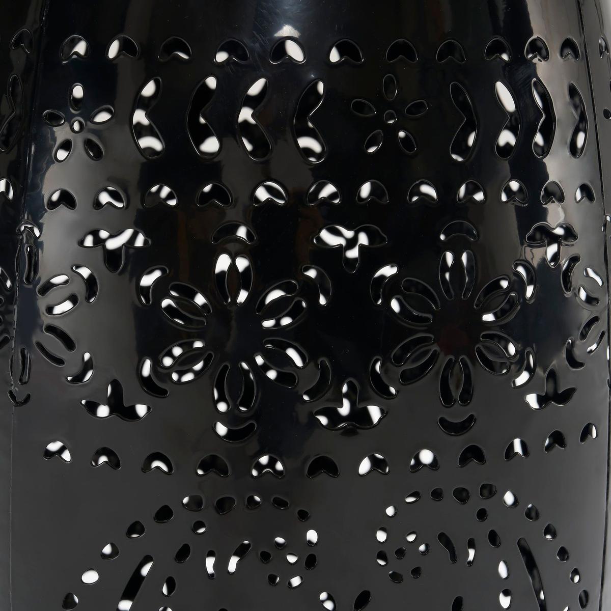 RUBY12" SIDE TABLE -BLACK