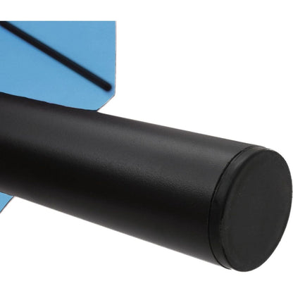 15x9ft Large Double-Sided Rectangular Outdoor Twin Patio Market Umbrella with light and base- blue