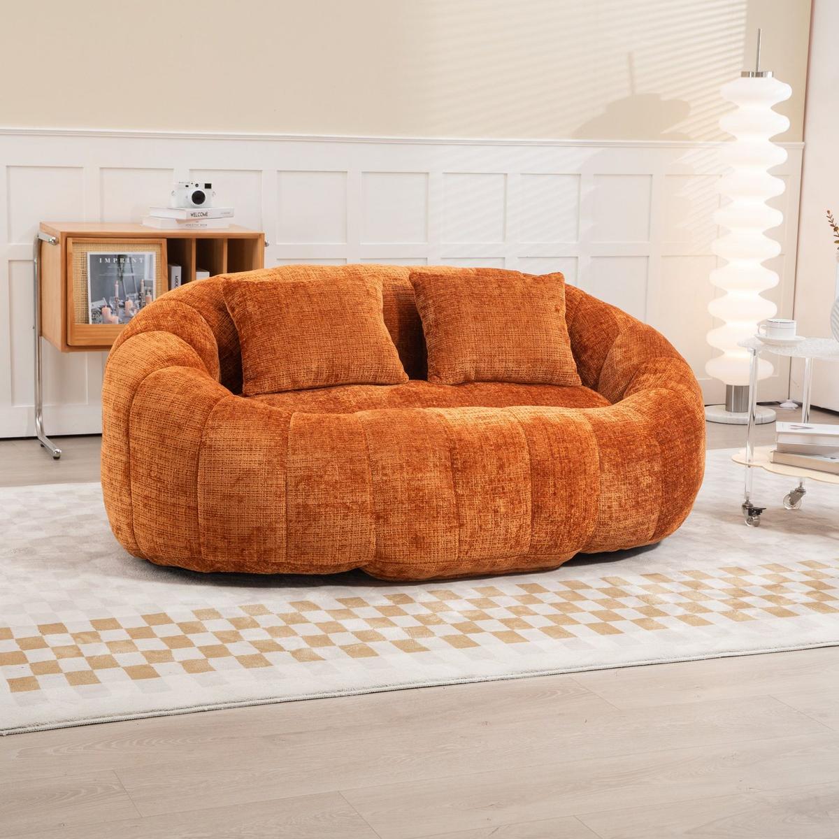 Bean Bag Chair Lazy Sofa Durable Comfort Lounger High Back Bean Bag Chair Couch for Adults and Kids, Indoor & Outdoor