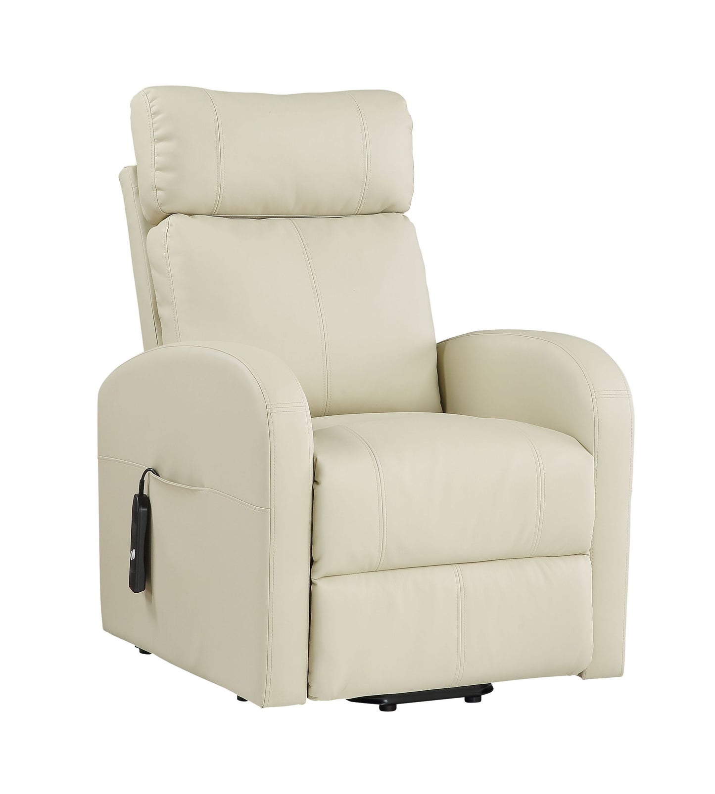 Ricardo Recliner w/Power Lift, Beige PU