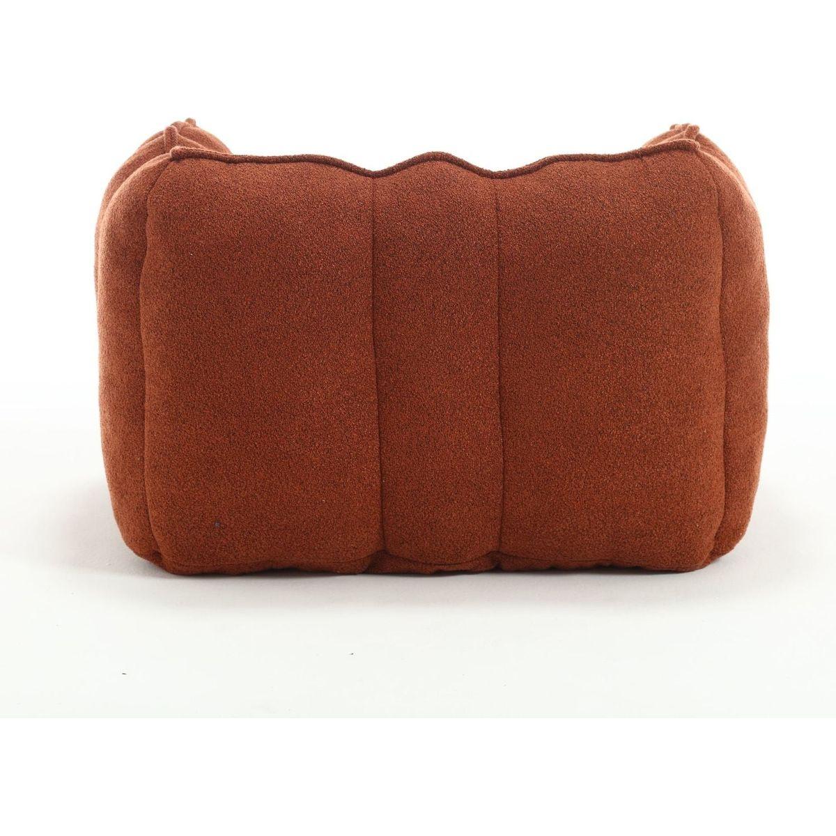Soft Bean Bag Chair with High Resilient Foam(Chips)for living room and bedroom,Comfortable Square Lazy Sofa with Footstool, Cover for Adults to Gaming, Reading, and Watching TV
