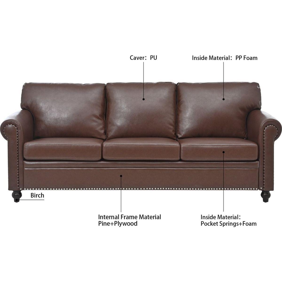 3 Seater Sofa. - Streamdale Furniture