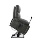 Recliner Chair with Phone Holder,Electric Power Lift Recliner Chair with 2 Motors Massage and Heat for Elderly, 3 Positions, 2 Side Pockets, Cup Holders