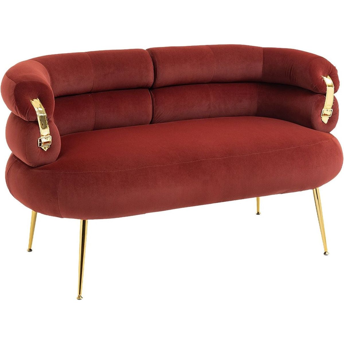 Accent Chair, leisure chair with Golden feet