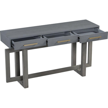 Elegant Console Table with Three Drawers, Extra Long Entryway Table for Entryway, Hallway, Living Room, Foyer, Corridor