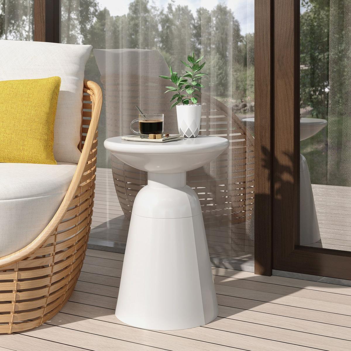 Metal end Table -Large