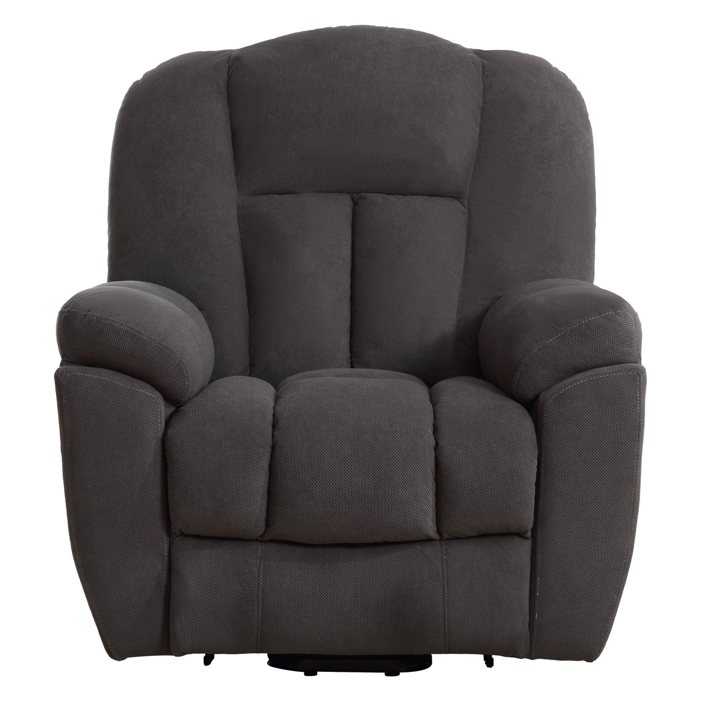 Power Lift Recliner Chair Recliners for Elderly with Heat and Massage Recliner Chair for Living Room with Infinite Position and Side Pocket,USB Charge Port(GREY)