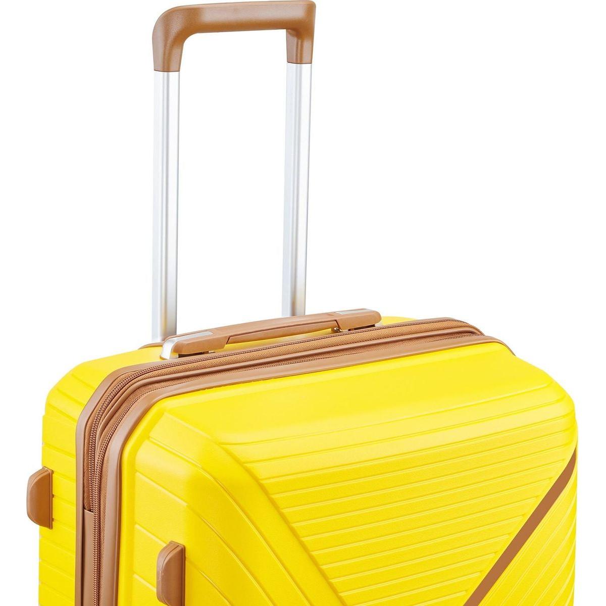 Luggage Sets 4 Piece(14/20/24/28), Expandable Lightweight Suitcase with 4 Double 360 Degrees Mute Spinner Wheels PP Materials Durable TSA Lock Travel Luggage