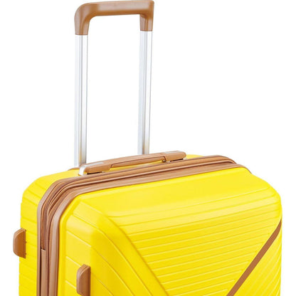 Luggage Sets 4 Piece(14/20/24/28), Expandable Lightweight Suitcase with 4 Double 360 Degrees Mute Spinner Wheels PP Materials Durable TSA Lock Travel Luggage