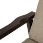 24.75" Wide Wood Hand Manual Club Recliner