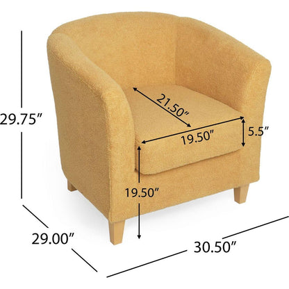 Cortina Fabric Club Chair