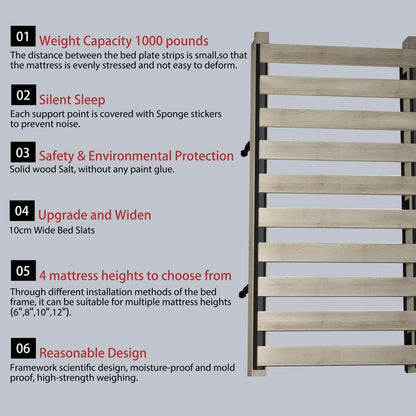 Queen Size Luxury Upholstered Platform Bed with Oversized Padded Backrest and Solid Wood Frame,suitable for Multiple heights of mattresses,Green