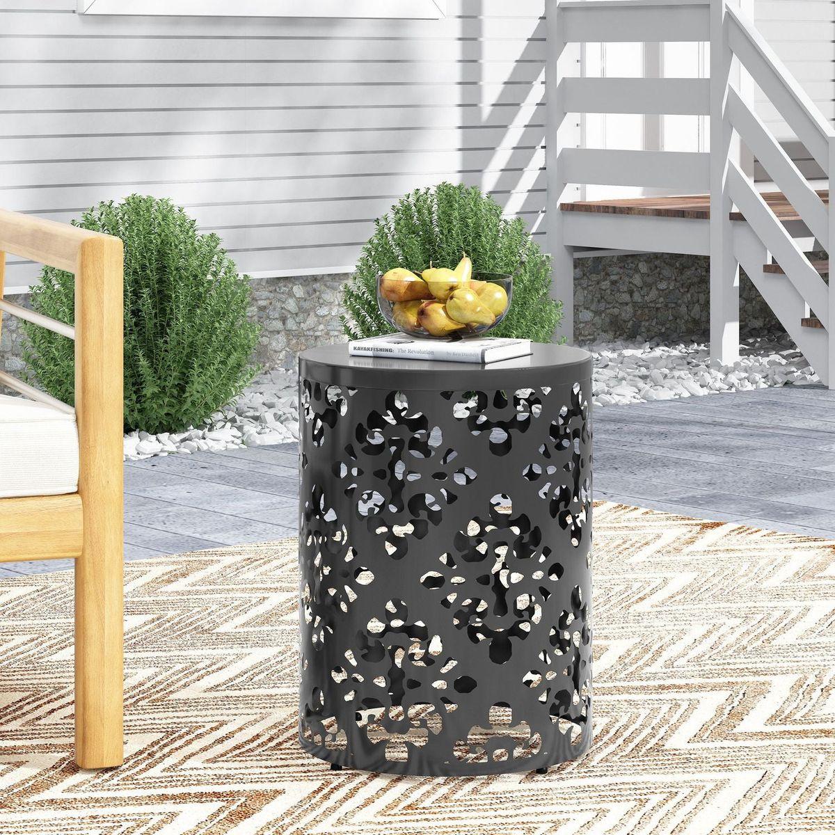 Metal end Table -Large