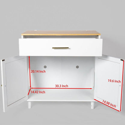 Cat Litter Box Enclosure with Scratch Pad, Hidden Litter Box Furniture, Wooden Pet House Sideboard, Storage Cabinet, Fit Most Cat and Litter Box, for Living Room Bedroom Office