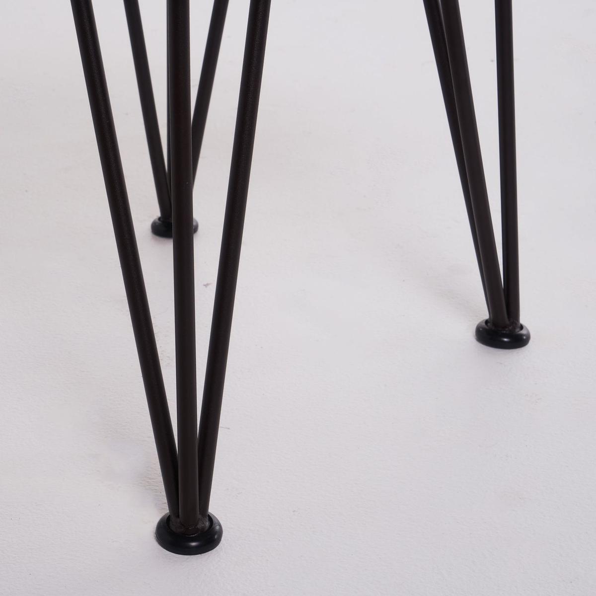 ZION INDUSTRIAL WOOD AND METAL COFFEE TABLE WITH ACCENT TABLE