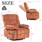 Power Lift Recliner Chair Recliners for Elderly with Heat and Massage Recliner Chair for Living Room with Infinite Position and Double Side Pocket Power Lift Recliner Chair