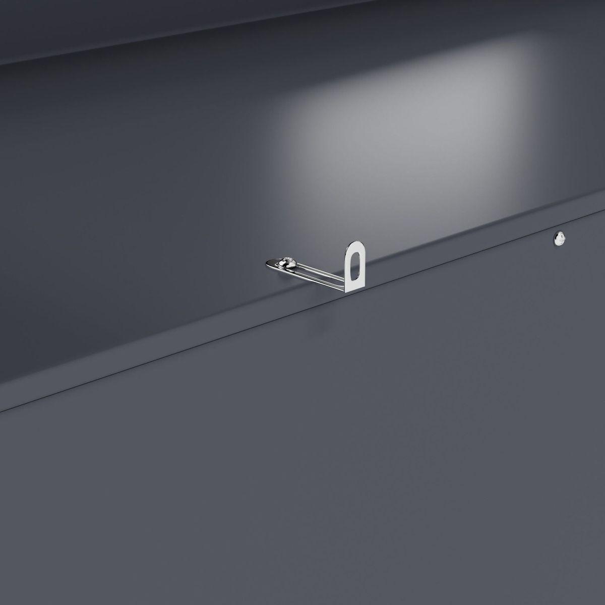 [Assembly Video Provided]77inch Farmhouse Kitchen Pantry, Freestanding Tall Cupboard Storage Cabinet with 3 Adjustable Shelves, 8 Door Shelves, 3 Drawers for Kitchen, Dining Room, Gray