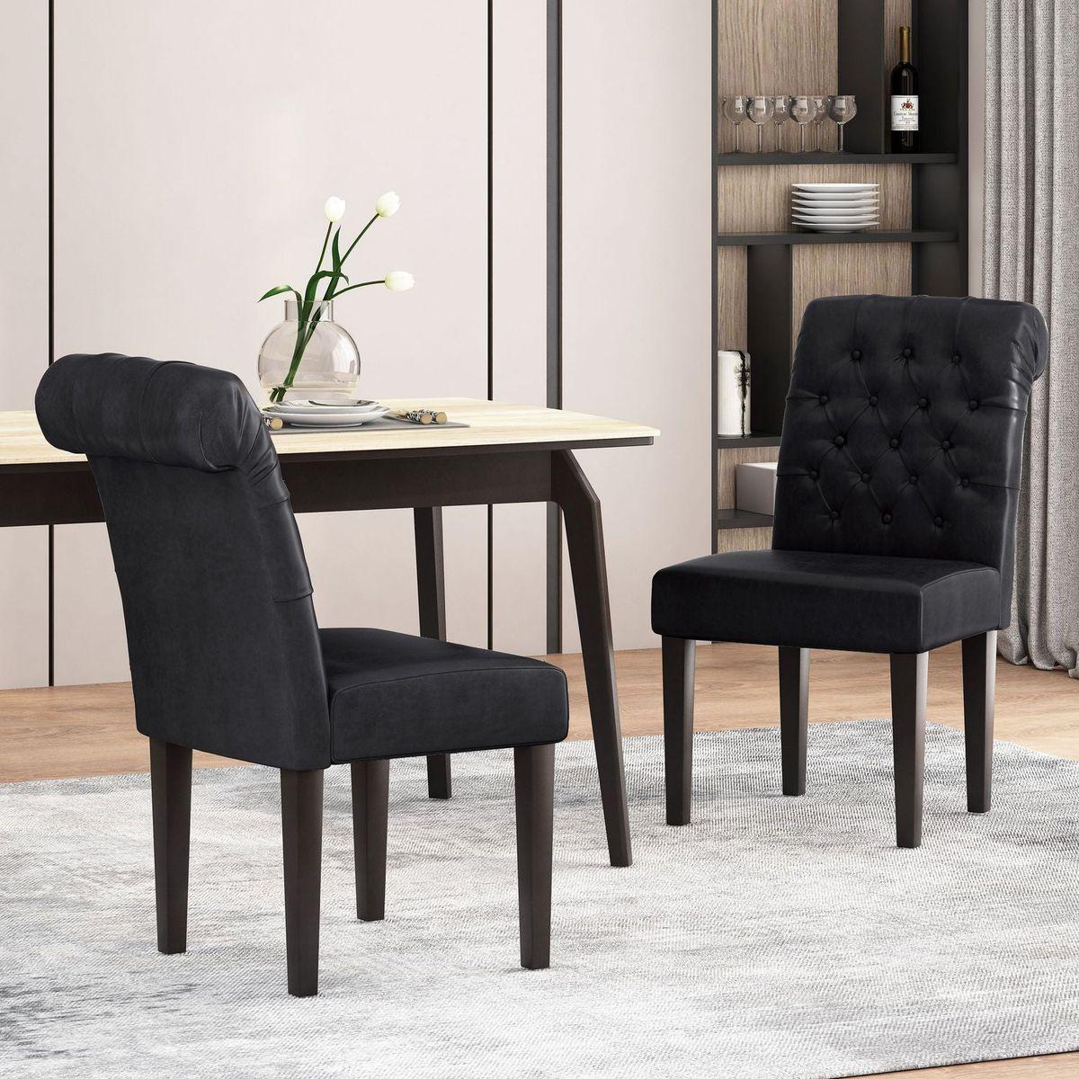 BROXTON TUFT DINING ROLLTOP KD MP2 (set of 2)