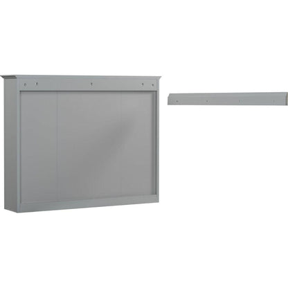 35" x 27.5" Medicine Cabinet, Wall Mounted Bathroom Storage Cabinet, Modern Bathroom Wall Cabinet with Mirror, Mirror Cabinet with 6 Open Shelves (Not Include Bathroom Vanity)